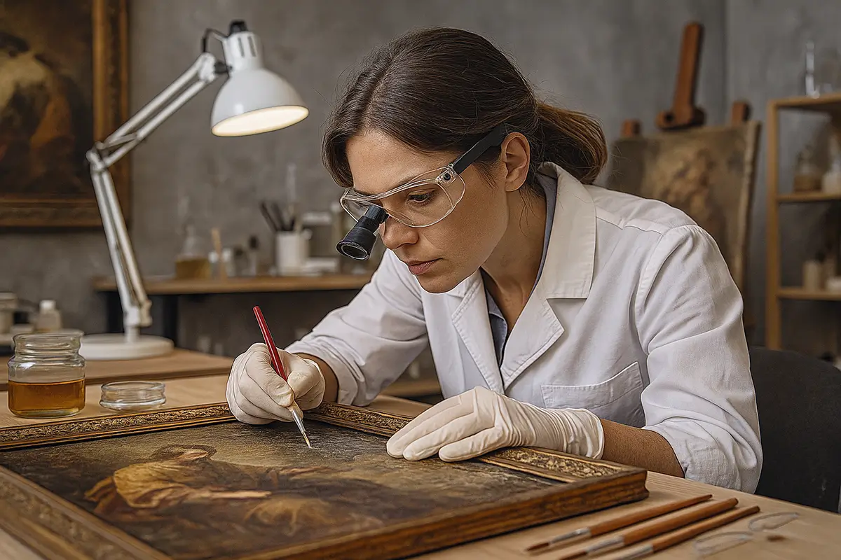 The Science of Art Restoration Balancing Tradition and Technology banner